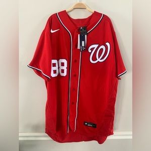 New Washington Nationals Nike Authentic Collection Jersey Men’s Size: 2XL(52)